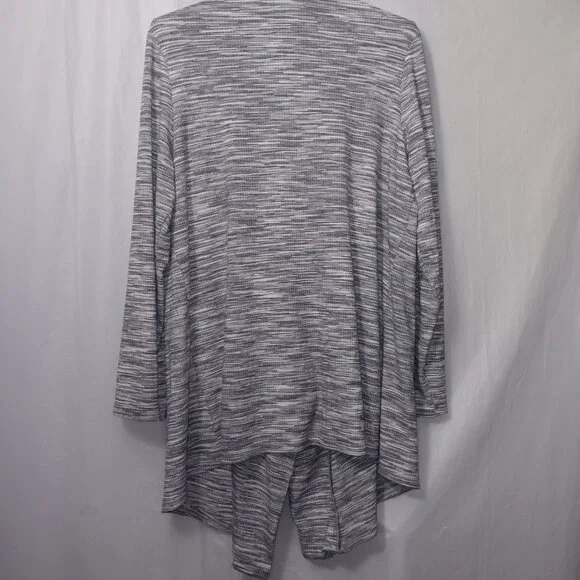 KATE & MALLORY OPEN FRONT LIGHTWEIGHT CARDIGAN - Picture 6 of 13